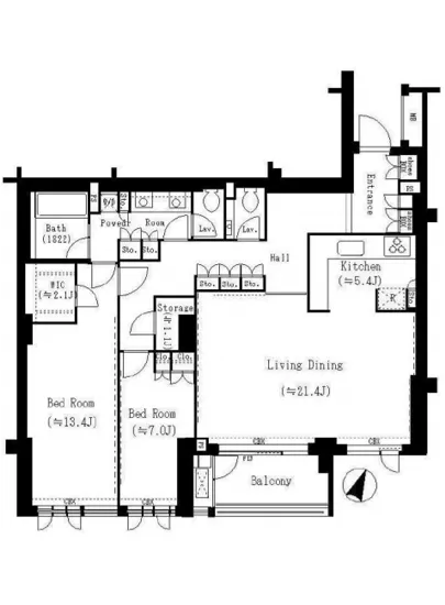 ブリスベージュ神宮前 212