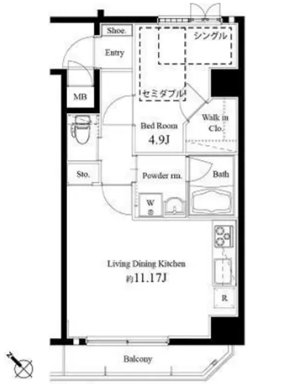 ロメック月島 602