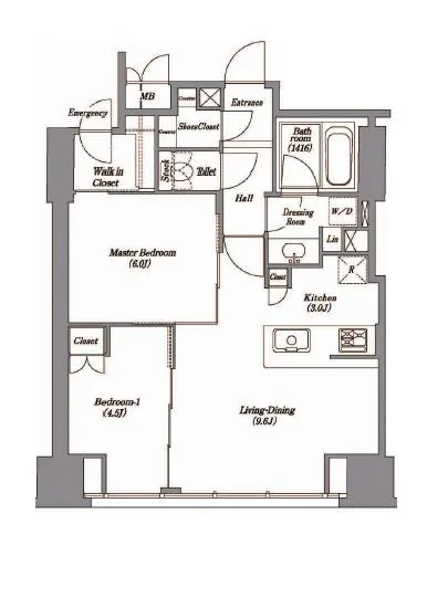 レキシントンスクエア白金高輪 1104