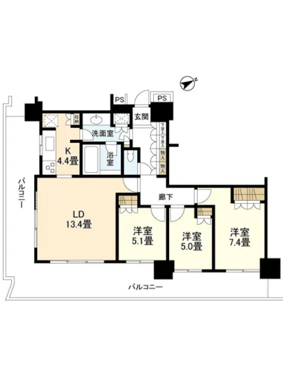 パークタワー品川ベイワード 30F