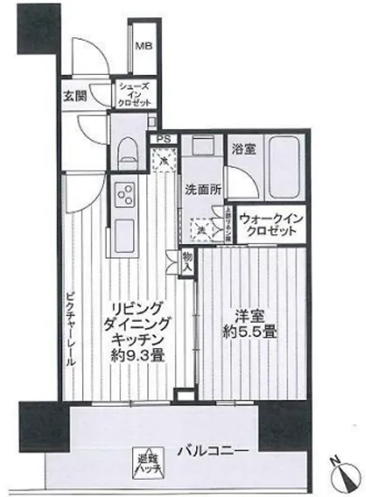 ザ・パークハウス渋谷美竹 1005