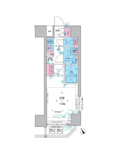 ジェノヴィア麻布十番グリーンヴェール 901