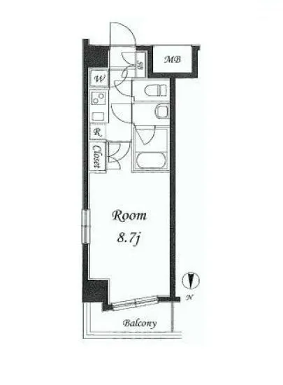 パレステュディオ三田 606