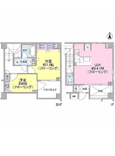 オープンレジデンス桜新町アベニュー E-1F