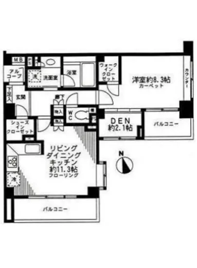 パルテール恵比寿 805