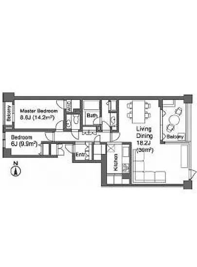 パークハウス麻布霞町 307