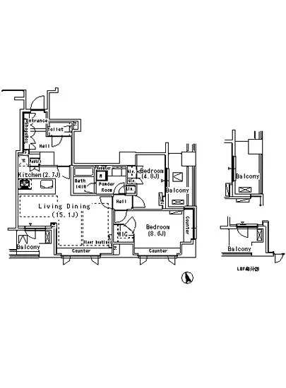 パークアクシス代官山 606