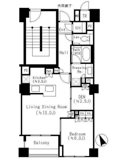 プラウド恵比寿 402
