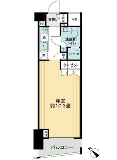 サンクタス市ヶ谷富久町ウエストテラス 305