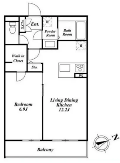 仲之町ヒルズ 2F