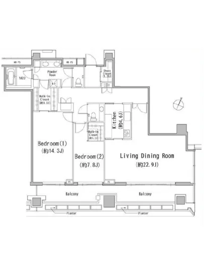 二番町パークフォレスト 1009