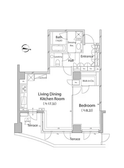 パークハウス赤坂新坂 107