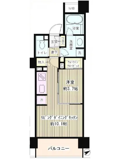 パークホームズ目黒リバーサウスアーバンレジデンス 1008