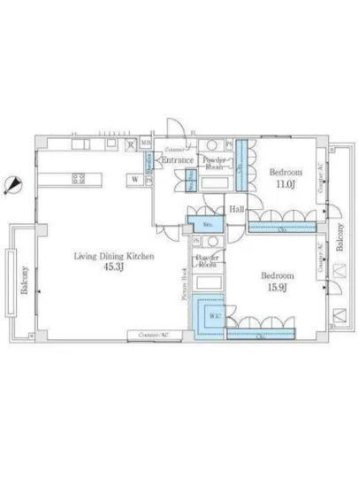 ワコーレ代官山 203