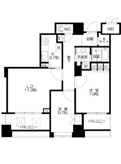 パークハウス芝タワー 903