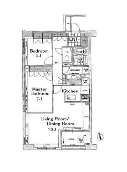 メゾンヴェール白金台 4階