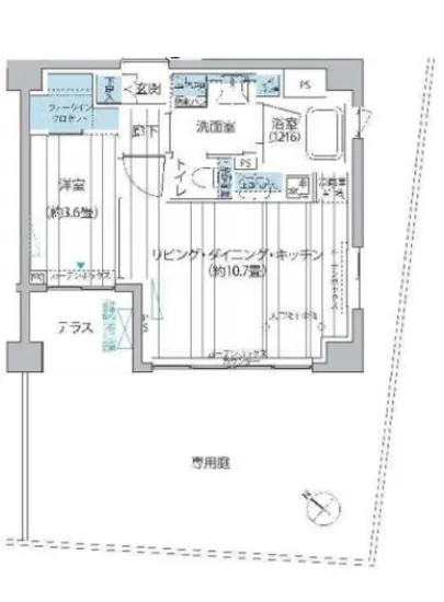シティカレント目黒学芸大学 101