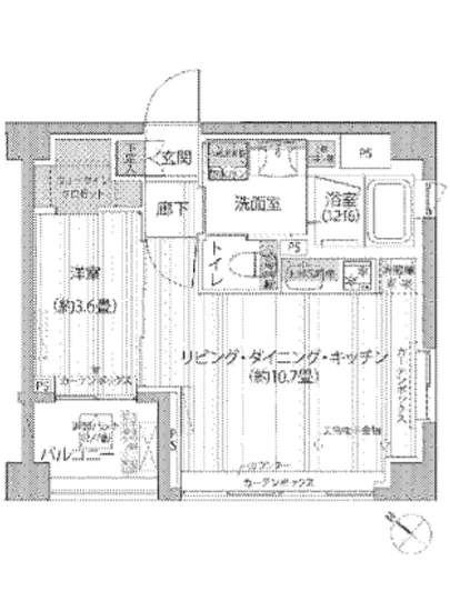 シティカレント目黒学芸大学 301