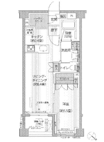 シティカレント目黒学芸大学 206