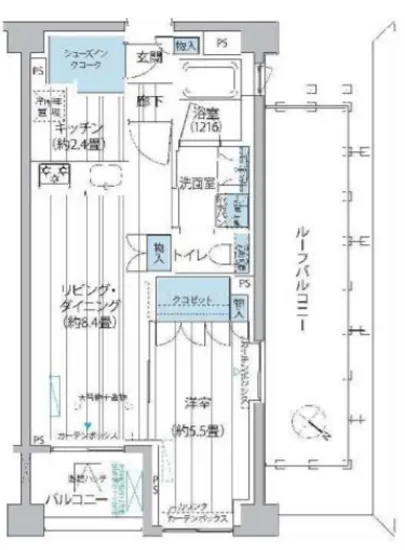 シティカレント目黒学芸大学 404
