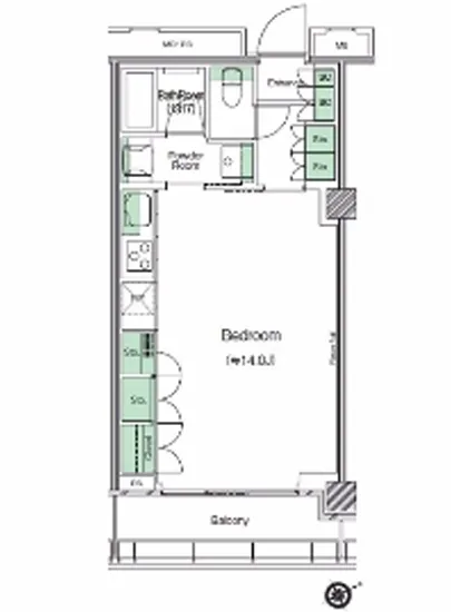 渋谷キャストアパートメント 1507