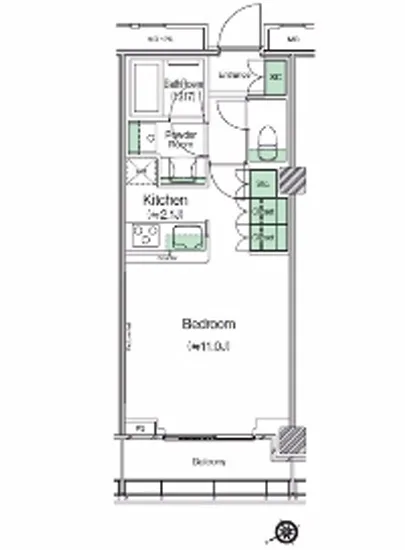 渋谷キャストアパートメント 1517