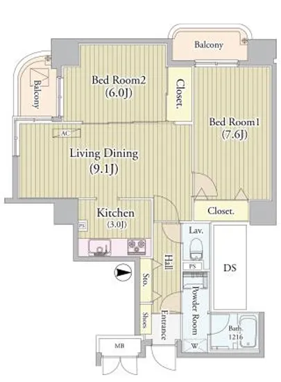 センテニアルタワー 601