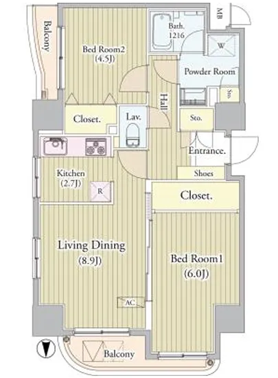 センテニアルタワー 1004