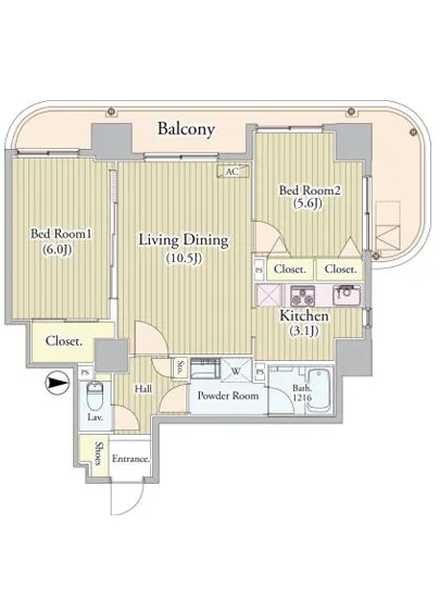 センテニアルタワー 1405