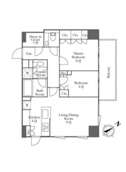 パークコート赤坂桜坂 804