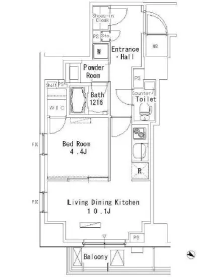 マスターズコート北品川 802