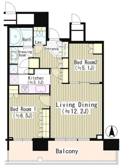 ザ・豊洲タワー 1811