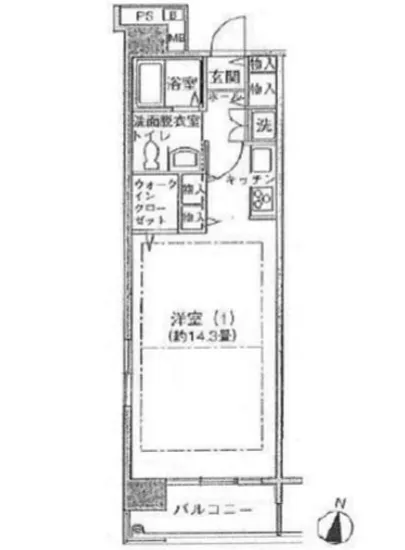 シティコート目黒 1-709