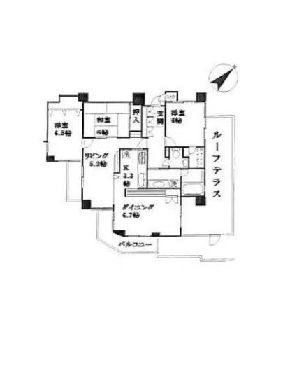 朝日白金台マンション 701