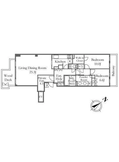 プラウド白金台 3F