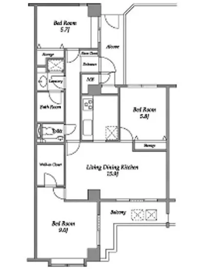 パークサイド碑文谷 307