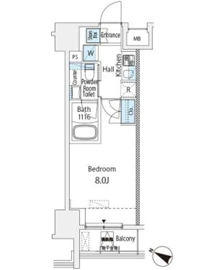 ベルファース門前仲町 803
