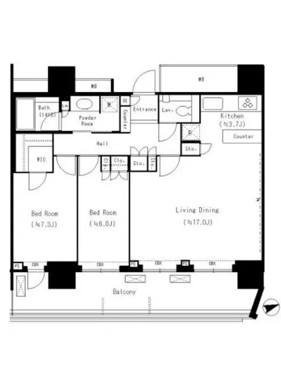 ブランズ麻布狸穴町 700