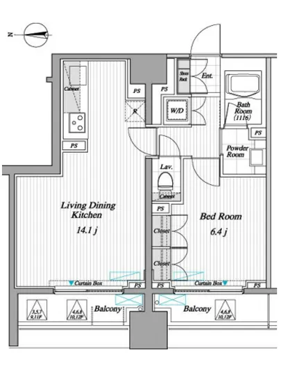 レジディア錦糸町2 301