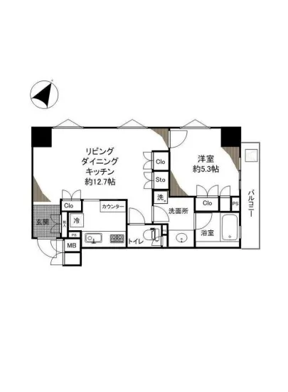 ヴェルレージュ乃木坂 801