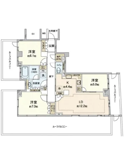 パークハウス中目黒 5F
