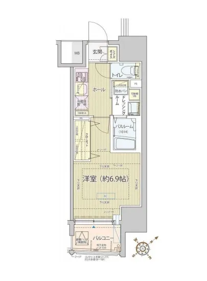 レビスタ白金高輪 504