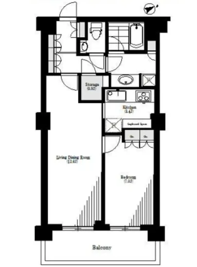 パークコート神楽坂 1F