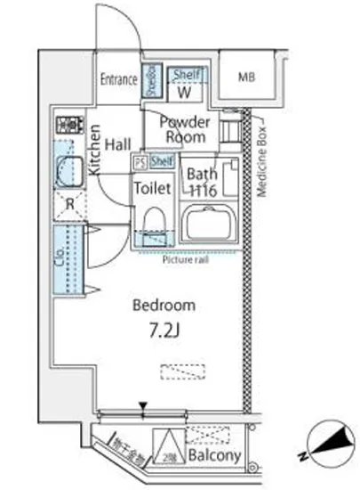 ザ・パーククロス門前仲町 301