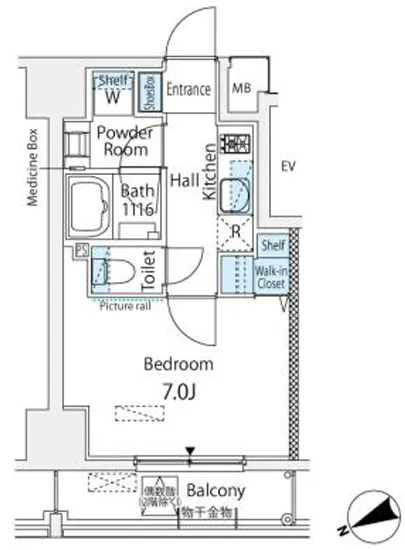 ザ・パーククロス門前仲町 603