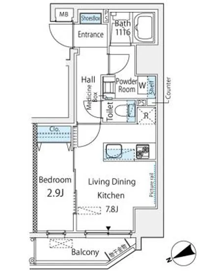ザ・パーククロス門前仲町 604