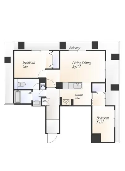 マンション京都白金台 1101