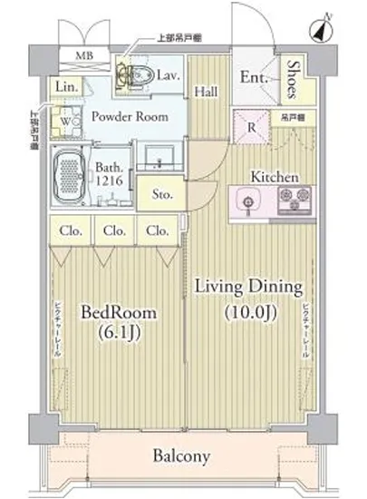 アンソレイユ氷川台 102