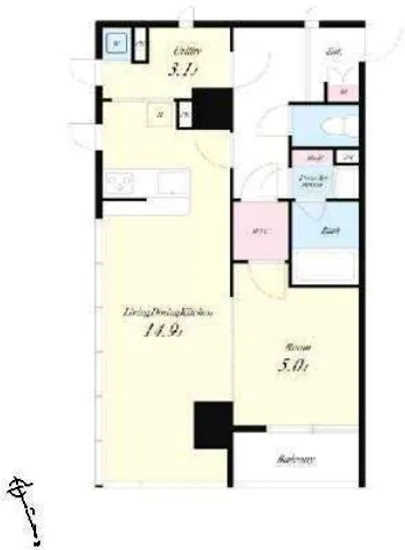 アールコート早稲田 311