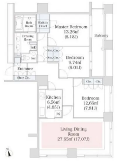 ラ・トゥール神楽坂 1401